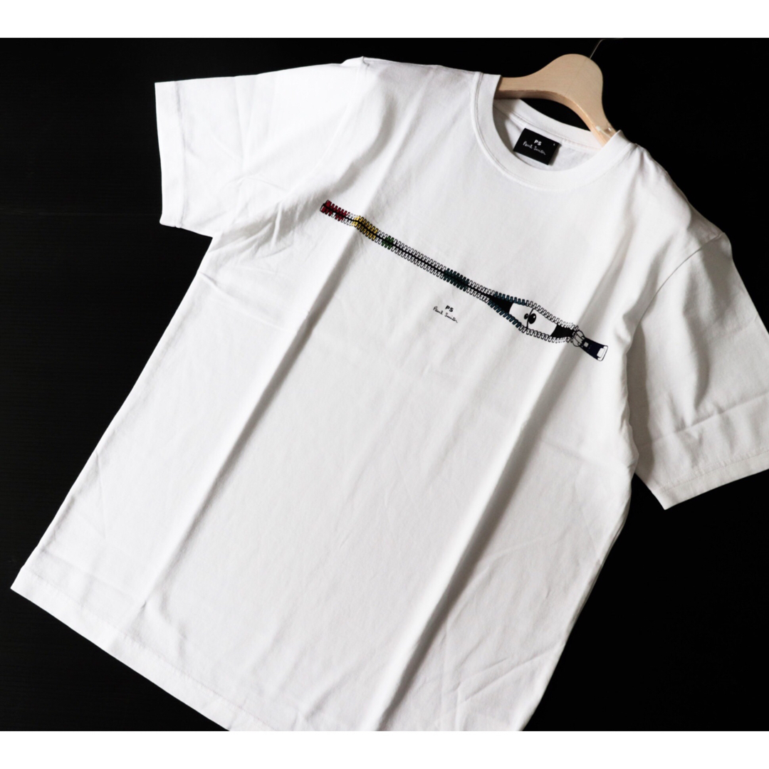 Paul Smith - 《ポールスミス》新品 ストライプジッププリントTシャツ