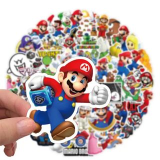 マリオシール100枚　まとめ買い(キャラクターグッズ)