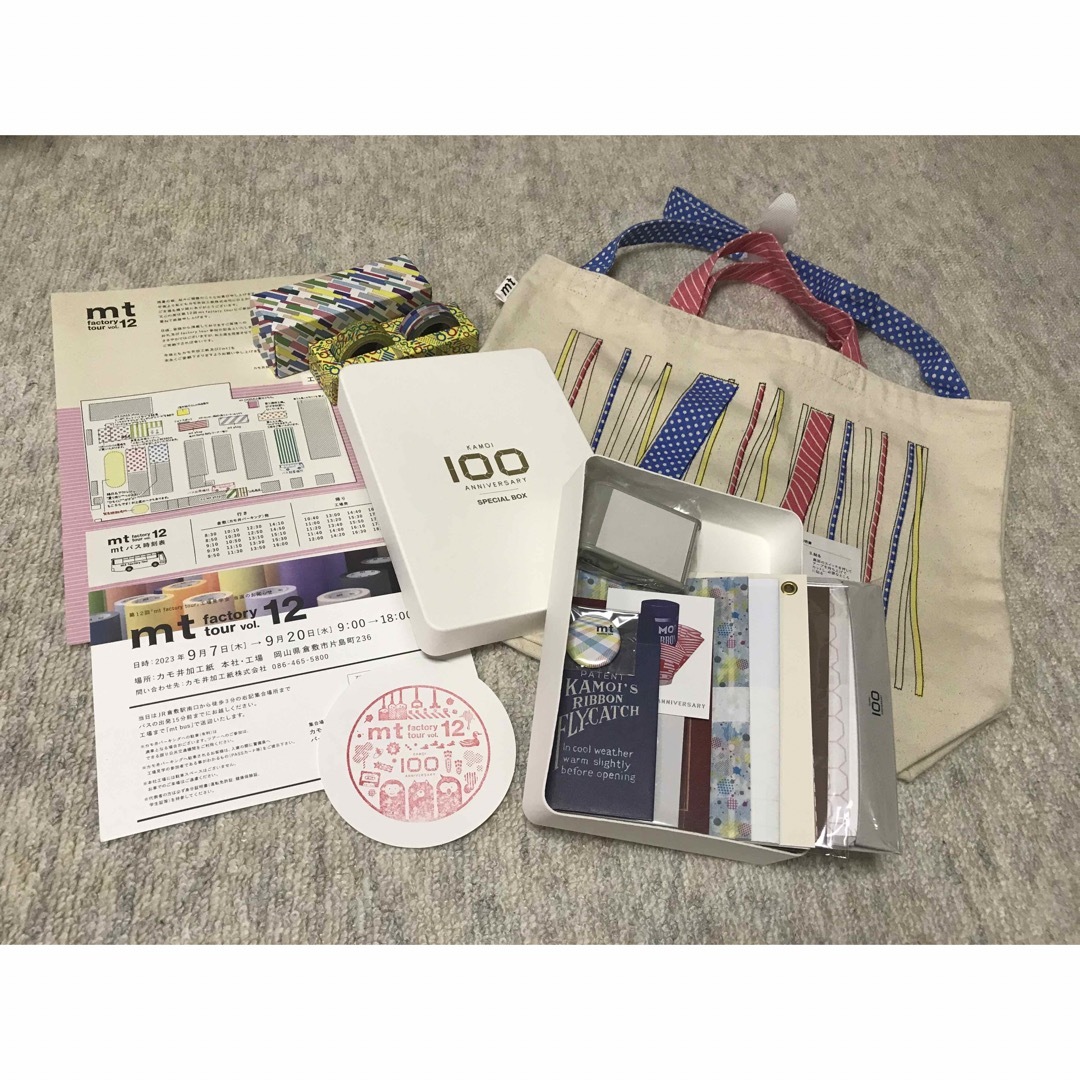 mt(エムティー)のmt factory tour vol.12 参加記念品 ノベルティ 工場見学 エンタメ/ホビーのコレクション(ノベルティグッズ)の商品写真