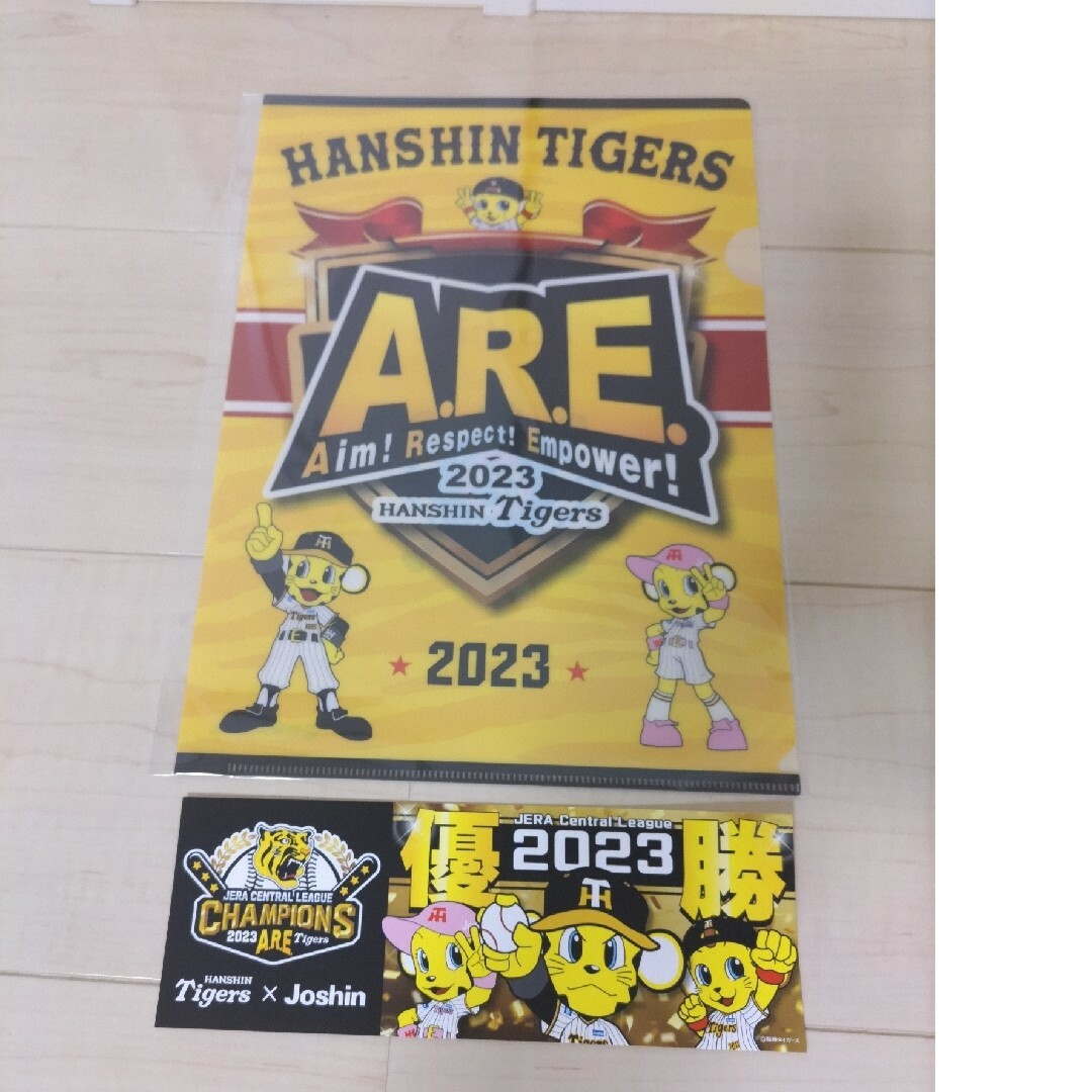 阪神タイガース - 阪神タイガース クリアファイル ステッカー 阪神タイガース - 阪神タイガース クリアファイル ステッカー