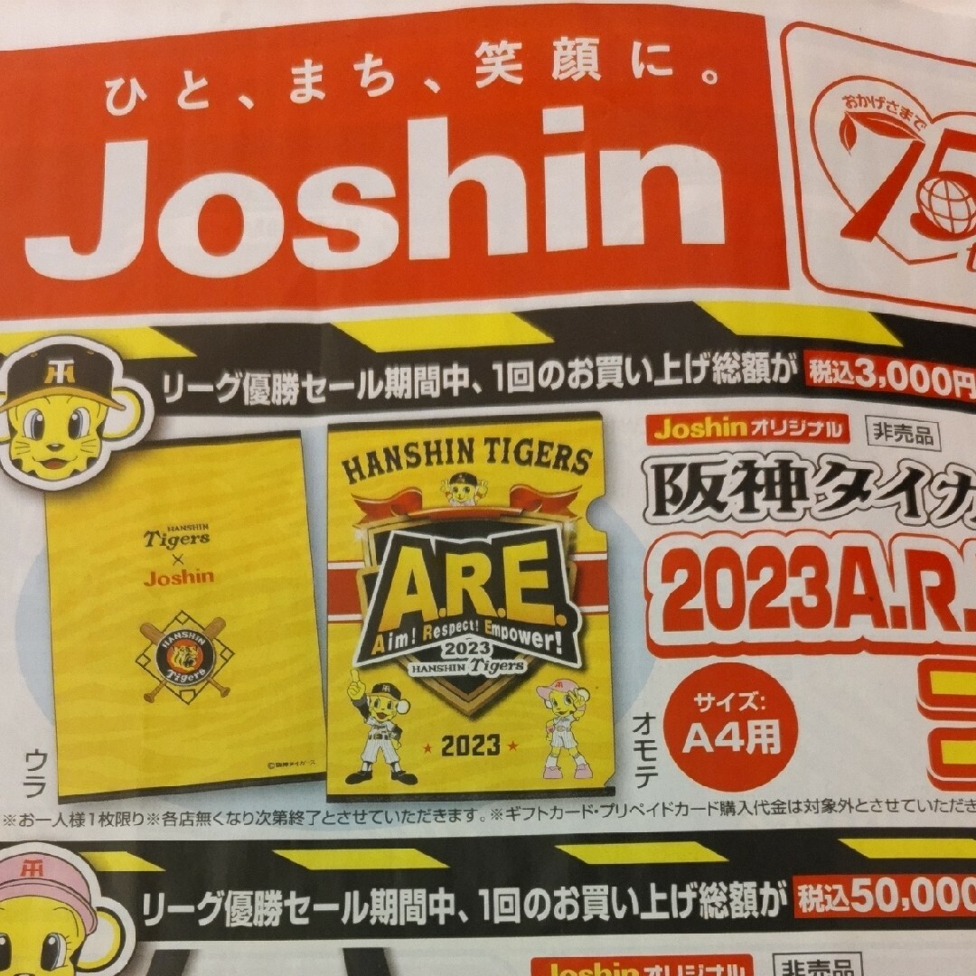 阪神タイガース - 阪神タイガース クリアファイル ステッカー 阪神タイガース - 阪神タイガース クリアファイル ステッカー