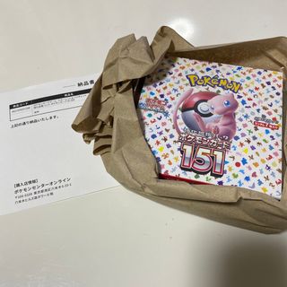 ポケモン(ポケモン)のポケモンカード151BOX　シュリンク付き(Box/デッキ/パック)