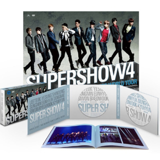スーパージュニア(SUPER JUNIOR)のSUPER JUNIOR Super Show 4 DVD ドンヘ ウニョク(ミュージック)