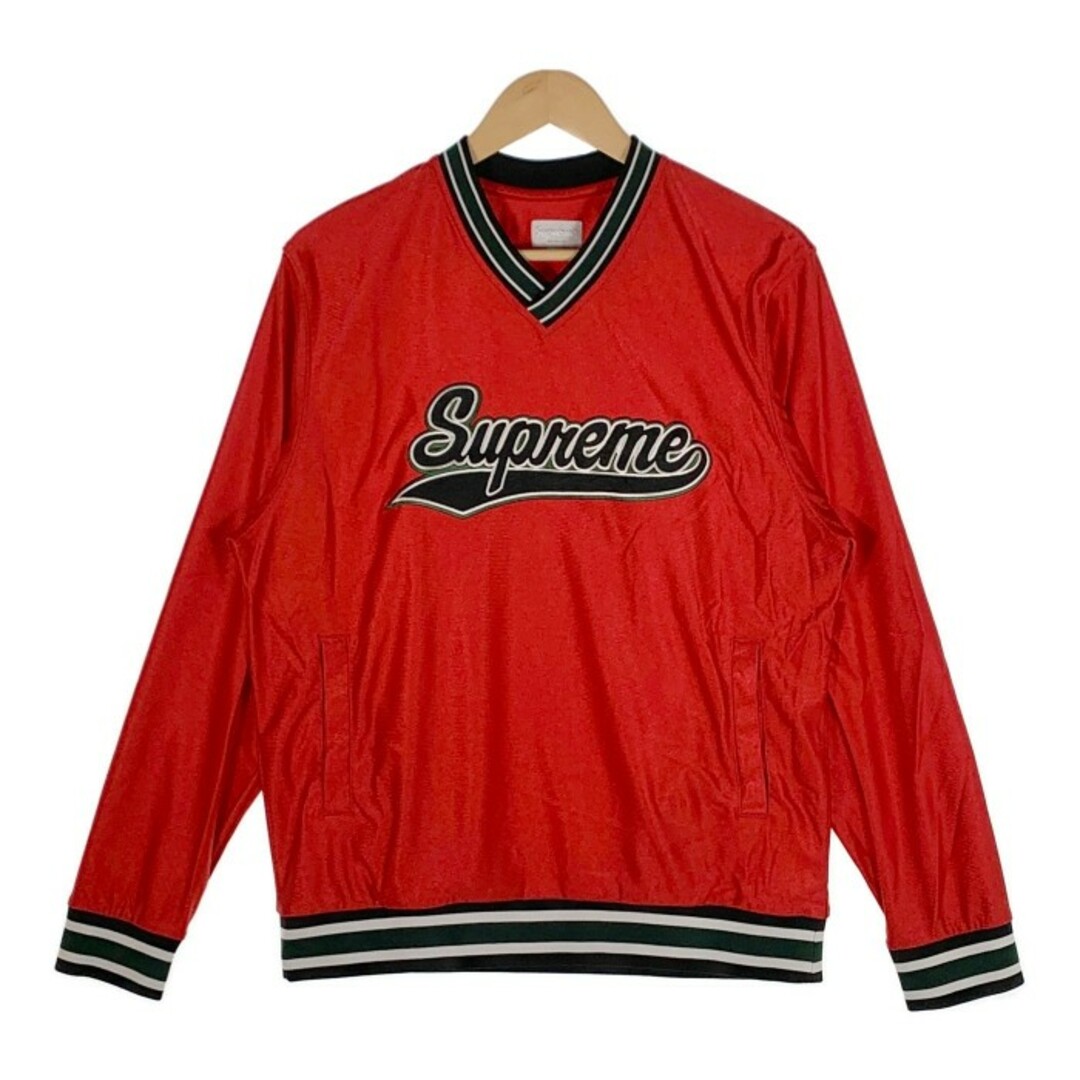 SUPREME シュプリーム 16AW Baseball Warm Up Top ベースボール ウォームアップ トップ レッド Size Mのサムネイル