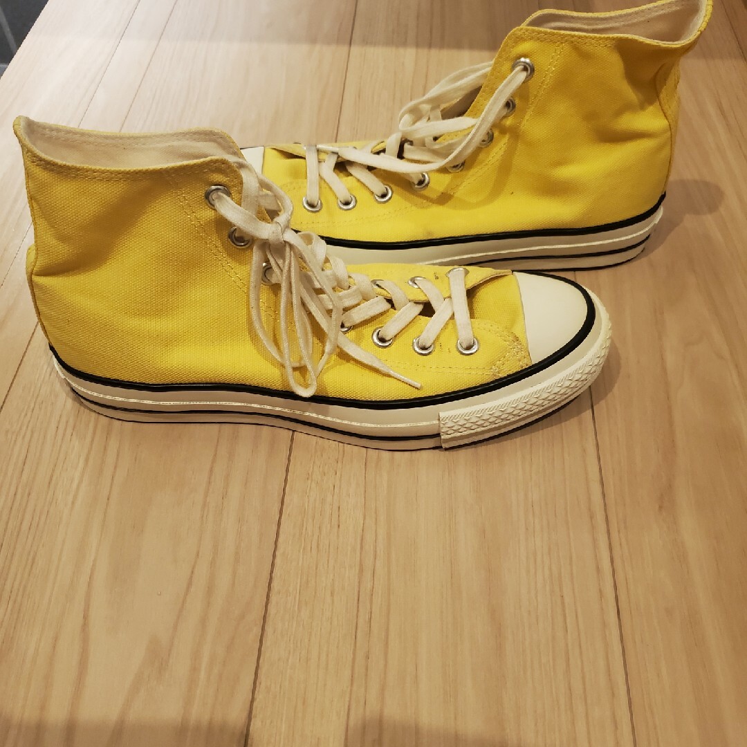 CONVERSE　コンバース　オールスター　ハイカット　イエロー メンズの靴/シューズ(スニーカー)の商品写真