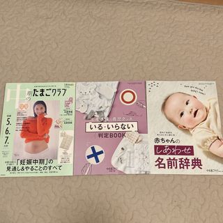 ベネッセ(Benesse)の【美品】中期のたまごクラブ　2023(結婚/出産/子育て)