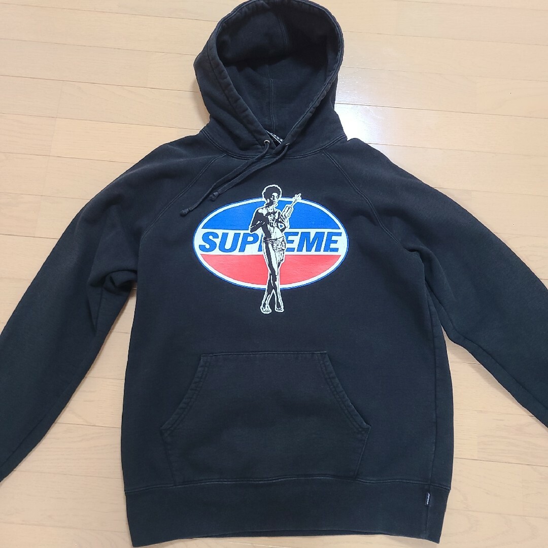 【美品】Mサイズ　Supreme ヒステリックグラマー フーディ　パーカー　黒