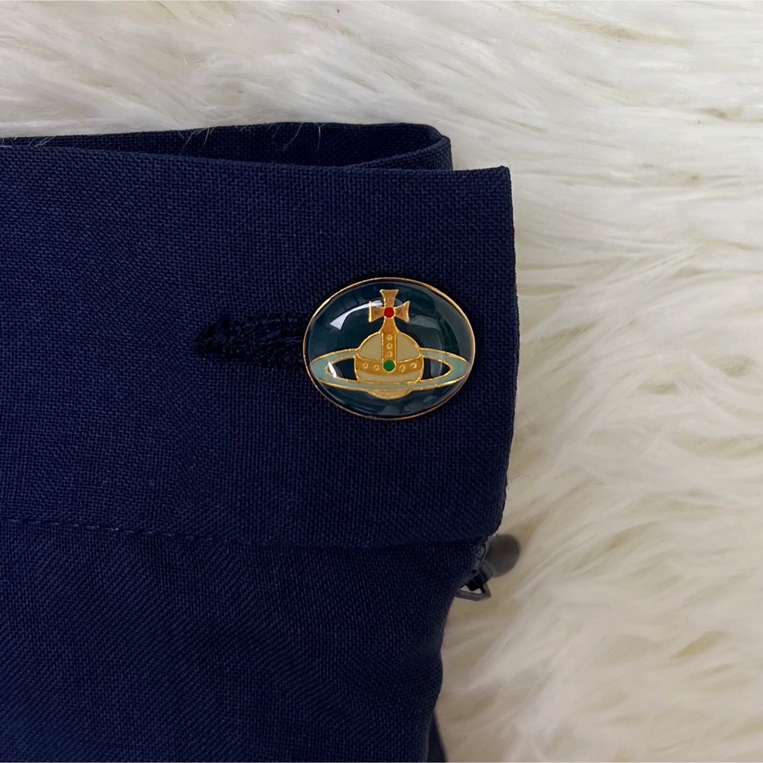 希少♡美品♡ヴィヴィアンウエストウッド オーブ ボタン 変形 プリーツ スカート