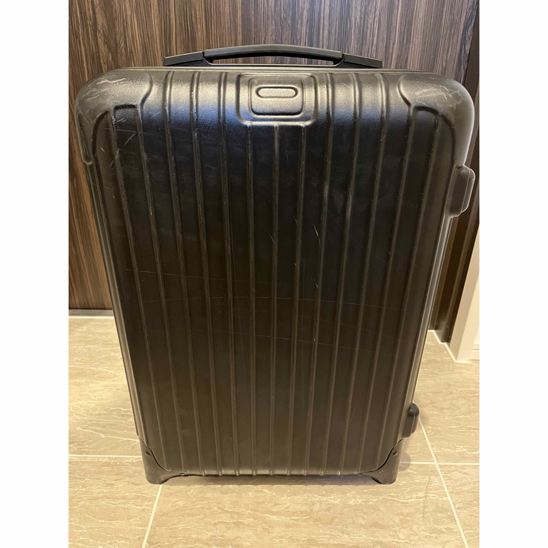 美品　RIMOWA リモワ　2輪スーツケース 機内持込サイズ　マットブラック