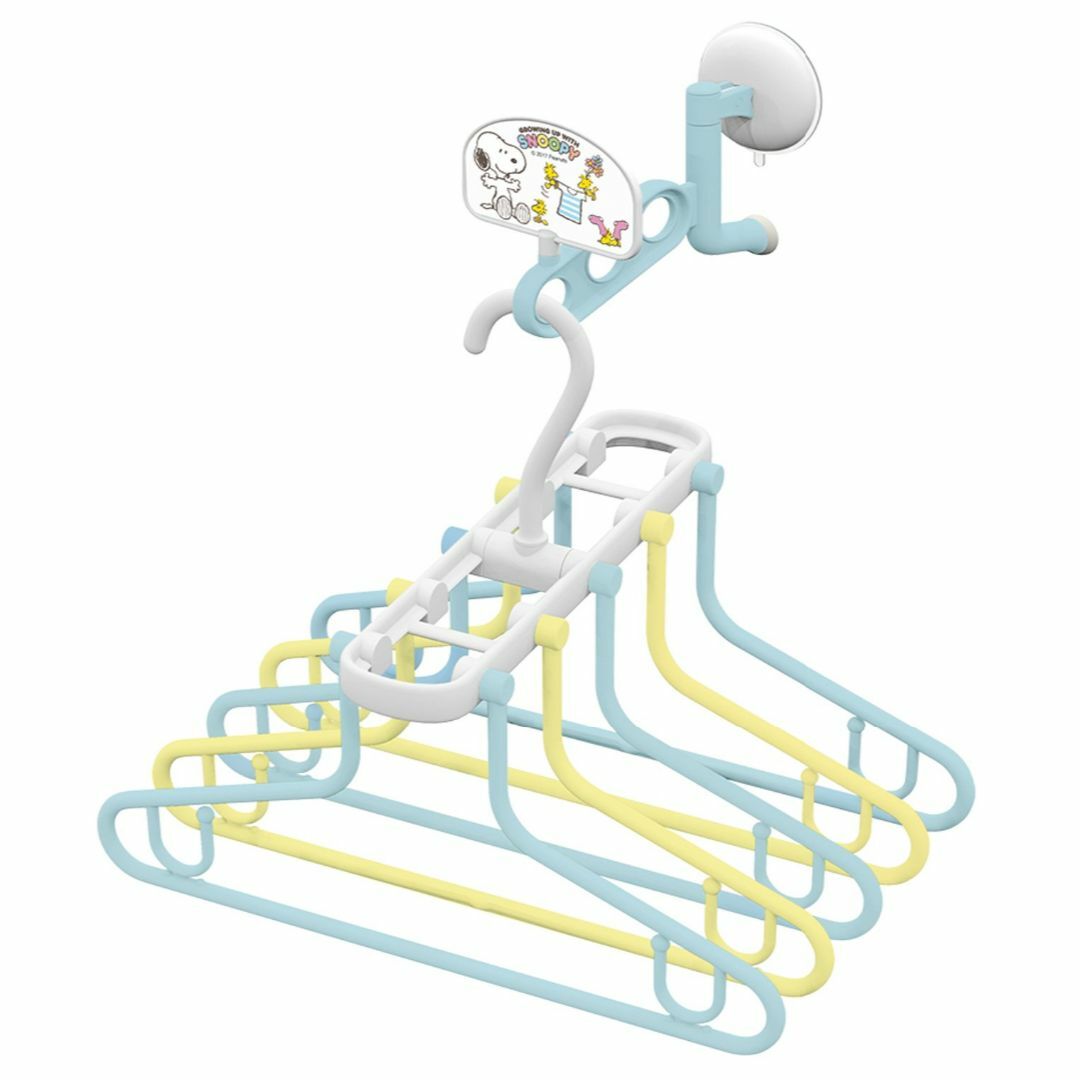 OSK スヌーピー ベビー用5連ハンガー HG-5 23.8×30cm