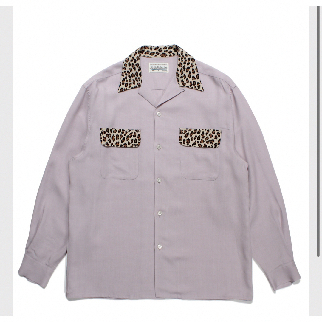 WACKO MARIA(ワコマリア)のWACKO MARIA TWO TONE 50'S SHIRT パープル　 メンズのトップス(シャツ)の商品写真