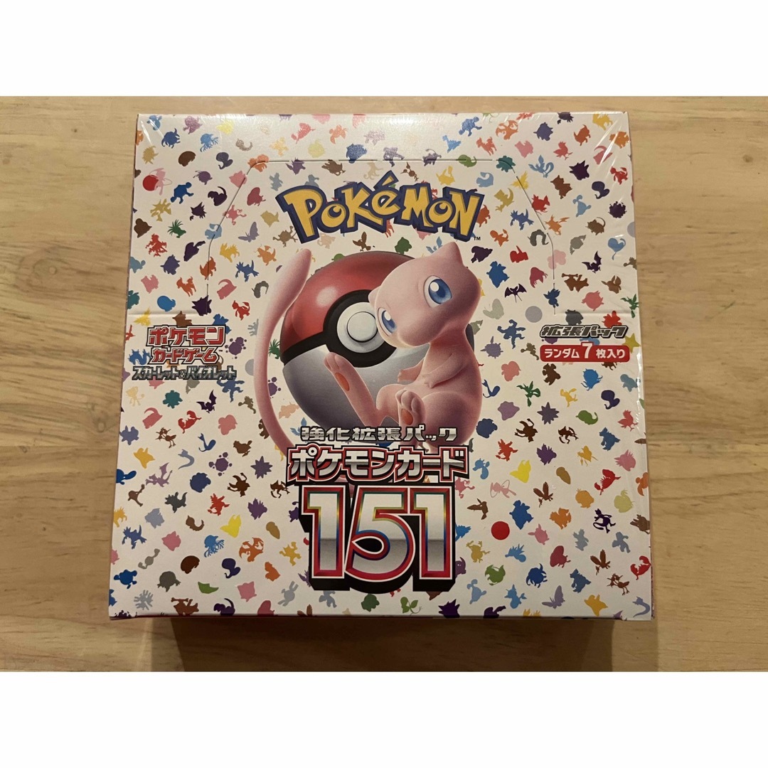 ポケモンカード 151ボックス シュリンク付 ポケモンカード 151ボックス シュリンク付