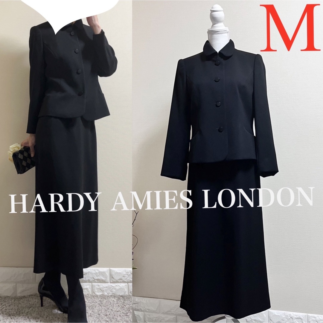 極美品！HARDY AMIES ハーディエイミス　最高級　喪服　礼服 9 M〜L