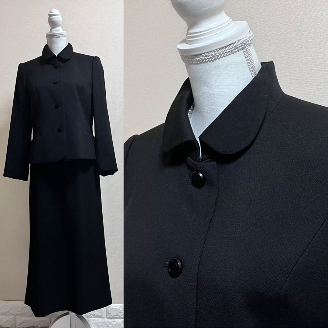 極美品！HARDY AMIES ハーディエイミス　最高級　喪服　礼服 9 M〜L