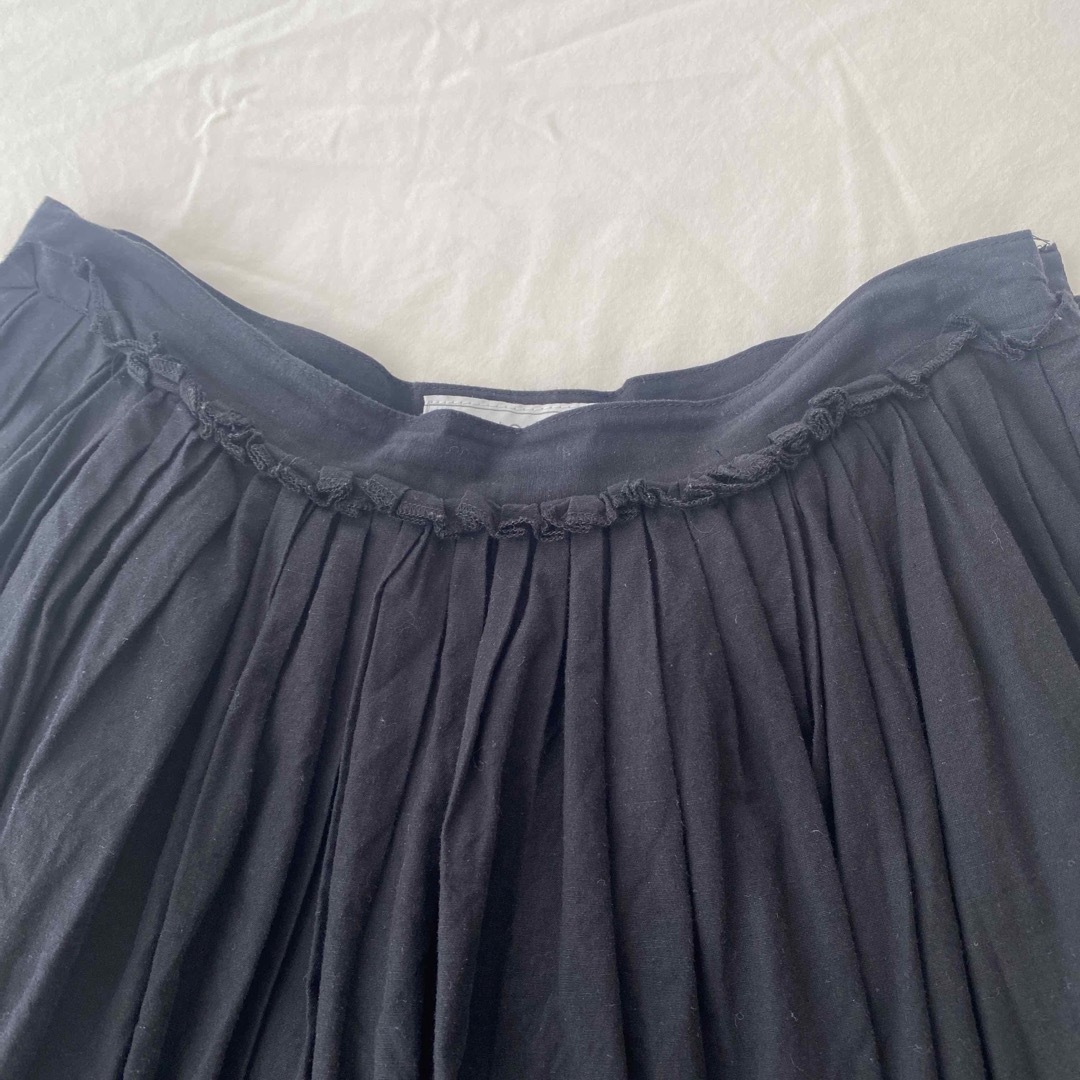 SLOBE IENA(スローブイエナ)のスローブイエナ　綿麻ギャザーロングスカート レディースのスカート(ロングスカート)の商品写真