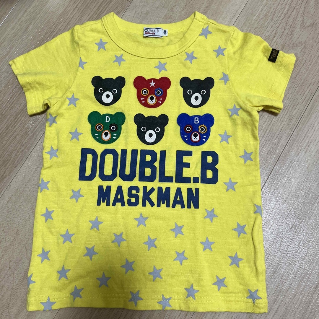 DOUBLE.B(ダブルビー)のダブルビー　コラボTシャツ キッズ/ベビー/マタニティのキッズ服男の子用(90cm~)(Tシャツ/カットソー)の商品写真