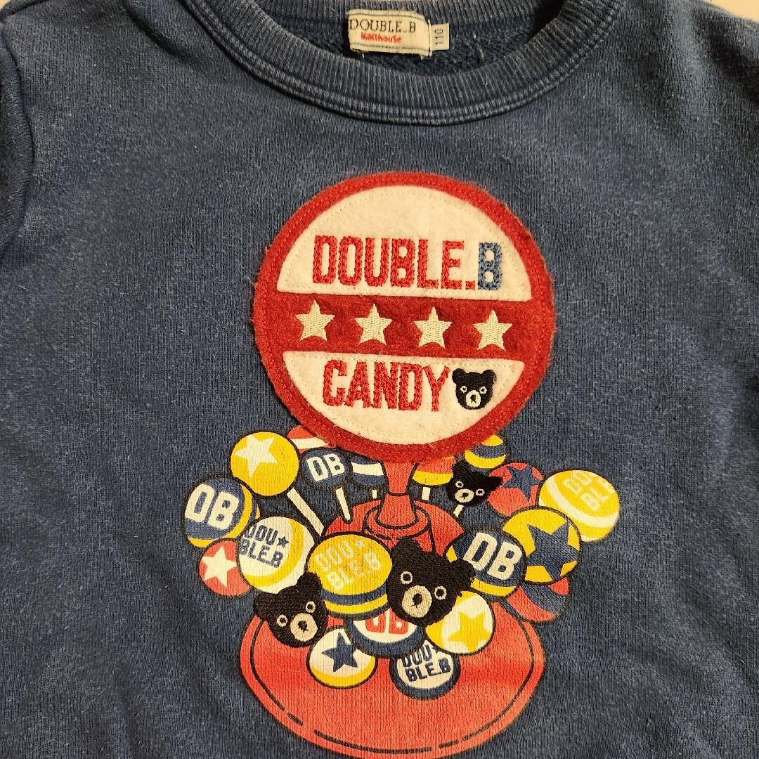 DOUBLE.B - ミキハウス ダブルビー サイズ110 トレーナーの通販 by