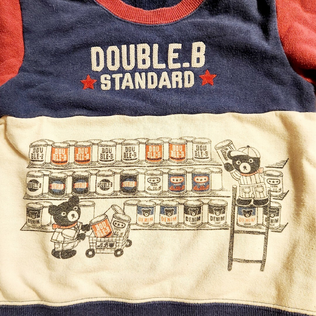 DOUBLE.B - ミキハウス ダブルビー サイズ110 トレーナーの通販 by