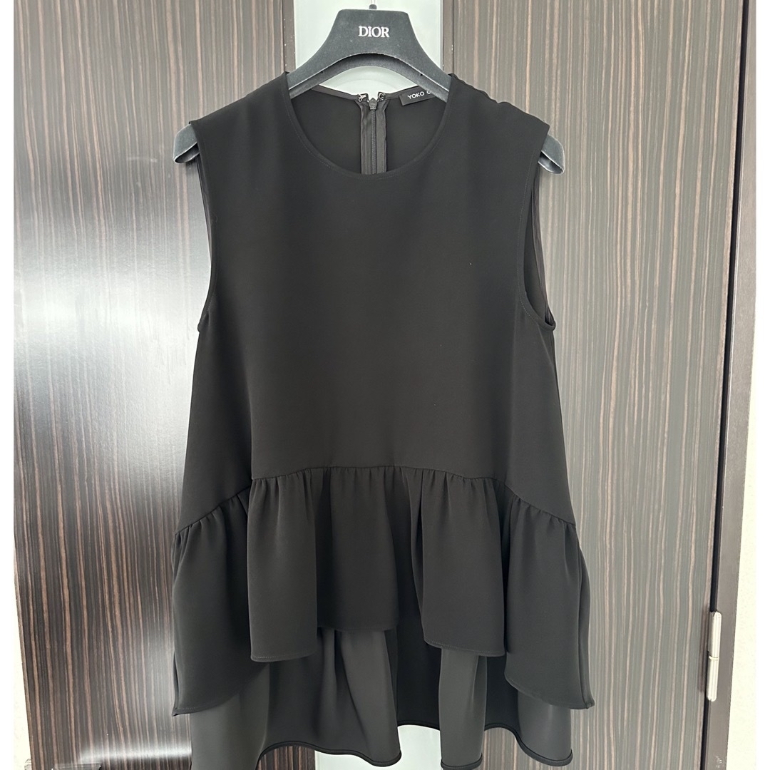 【新品】YOKO CHAN  Hem Gathered Blouse