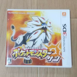 ニンテンドー3DS(ニンテンドー3DS)の任天堂3DS  ポケットモンスター　サン ＊カビゴンカード付 美品＊(家庭用ゲームソフト)