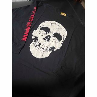 ヒステリックグラマーSKULL HEAD オーバーサイズTシャツ