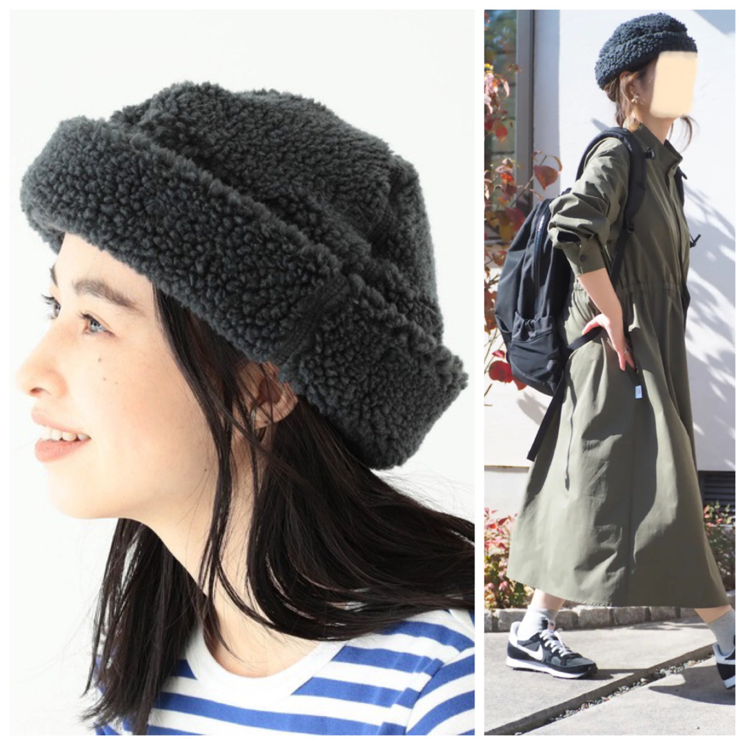 BEAMS BOY - 美品 BEAMS BOY デコー DECHO ウール ボアハット BEAMS BOY - 美品 BEAMS BOY デコー DECHO ウール ボアハット