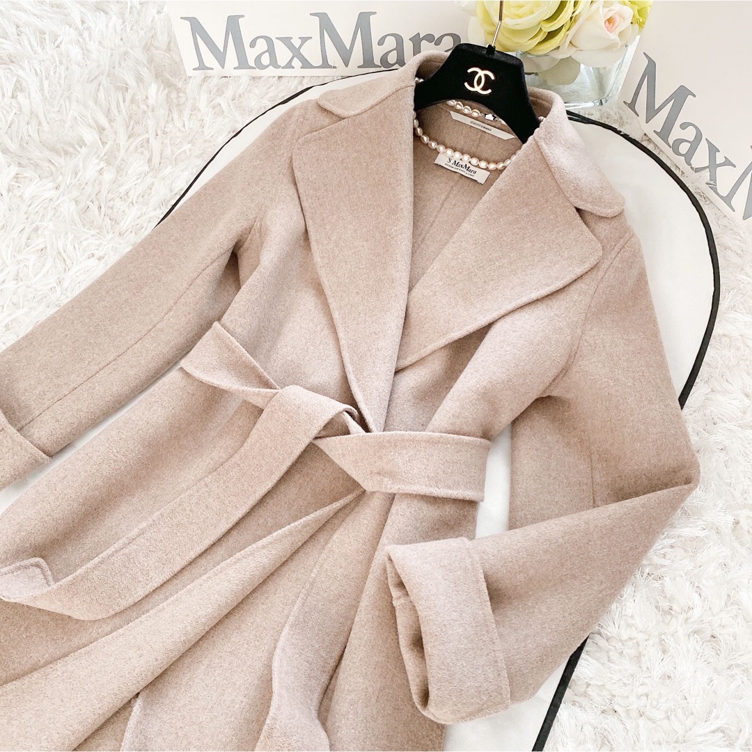 'S Max Mara(エスマックスマーラ)の★★新品同様★マックスマーラ★ クチートアマーノ ダブルフェイス コート★★ レディースのジャケット/アウター(ロングコート)の商品写真