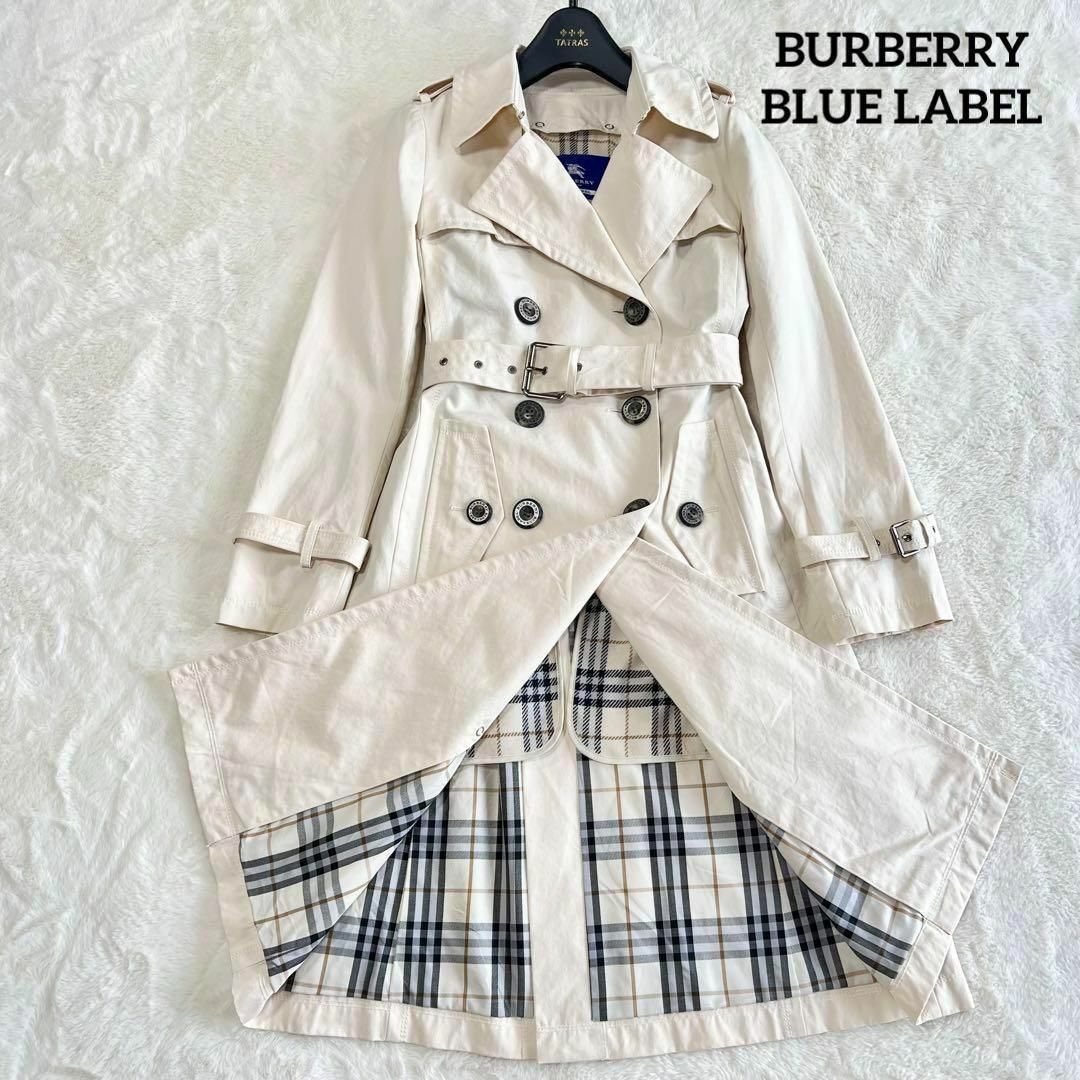 BURBERRY BLUE LABEL   バーバリー トレンチコート ライナー付き 2way