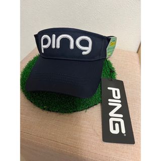 ピン(PING)の新品未使用　PING サンバイザー(その他)