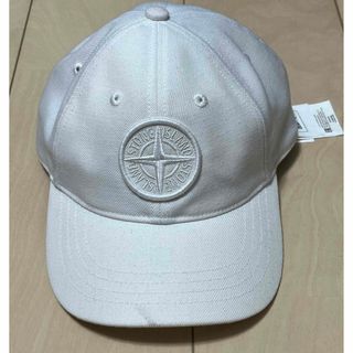 ストーンアイランド(STONE ISLAND)のストーンアイランド キャップ ホワイト(キャップ)