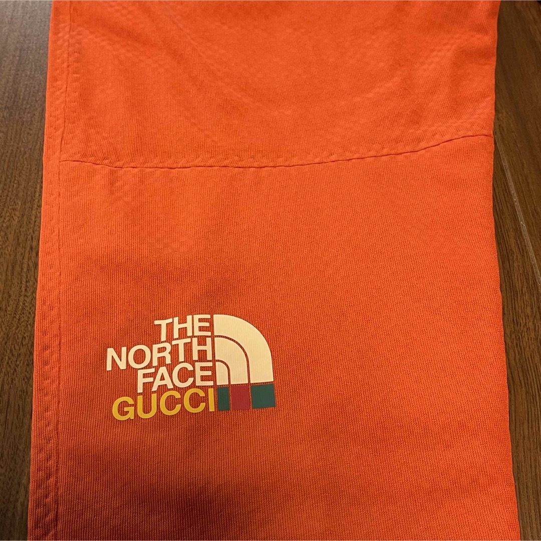 新品グッチ×ザノースフェイス スウェットパンツ
