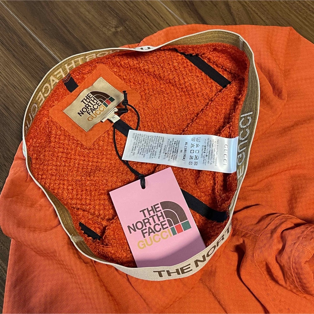 新品グッチ×ザノースフェイス スウェットパンツ