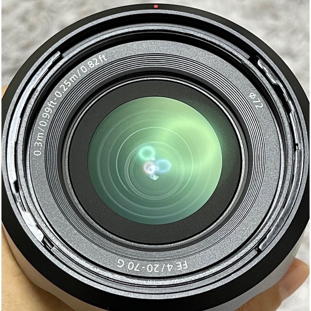 SONY(ソニー)の美品 SONY FE 20-70mm F4 G SEL2070G 3年ワイド保証 スマホ/家電/カメラのカメラ(レンズ(ズーム))の商品写真