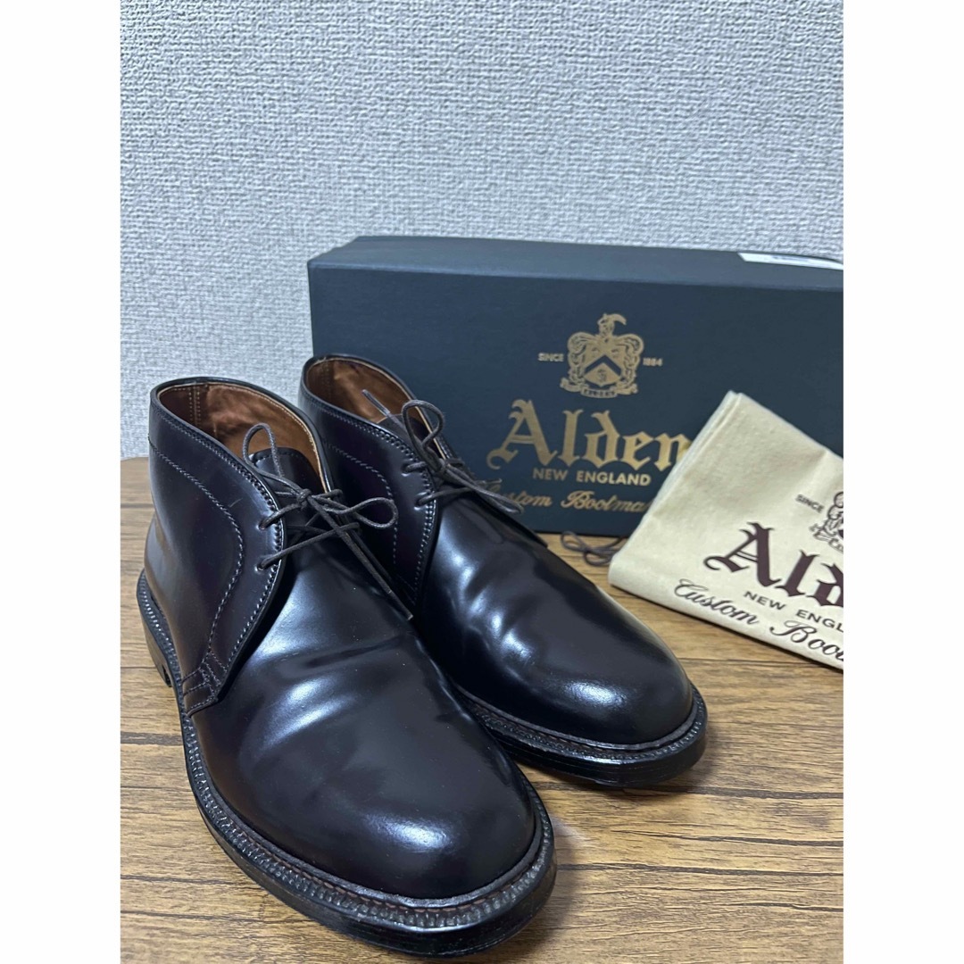 【極美品】Alden 1339 コードバン 6D チャッカブーツ