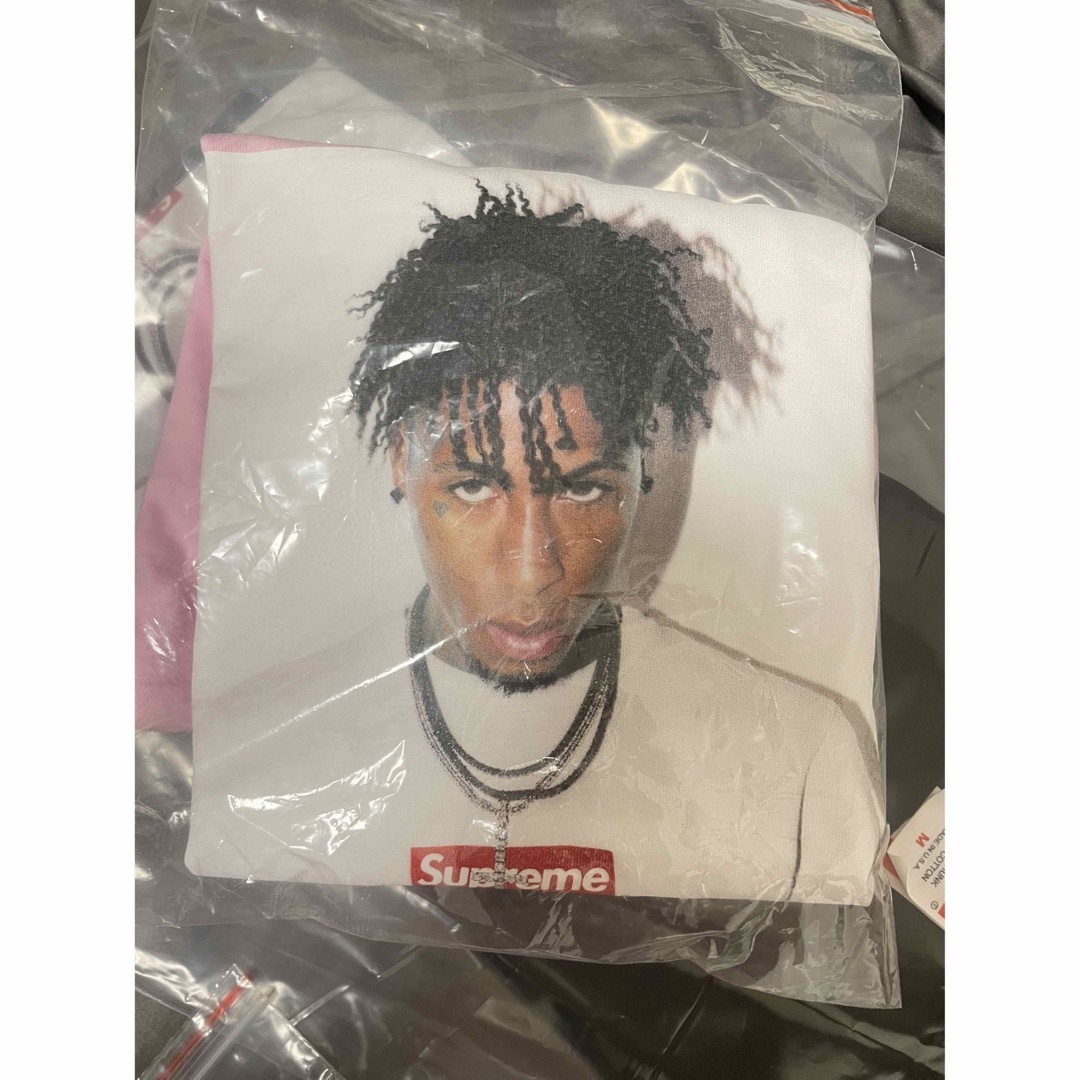 Supreme NBA Youngboy Tee Light Pink Lサイズ