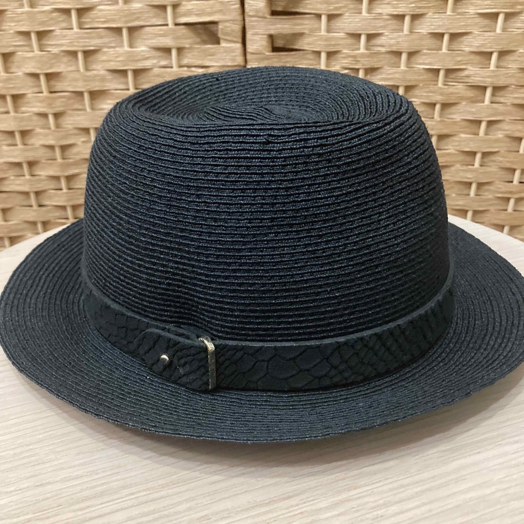 HELEN KAMINSKI(ヘレンカミンスキー)の新品　ヘレンカミンスキー　中折れハット　帽子　ブラック レディースの帽子(ハット)の商品写真