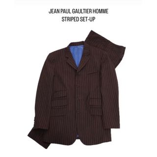 Jean-Paul GAULTIER - jean paul gaultier homme セットアップ ウール ...