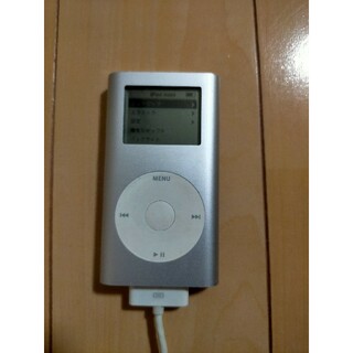 アップル(Apple)のApple iPod mini M9801J/A シルバー (6GB)(ポータブルプレーヤー)