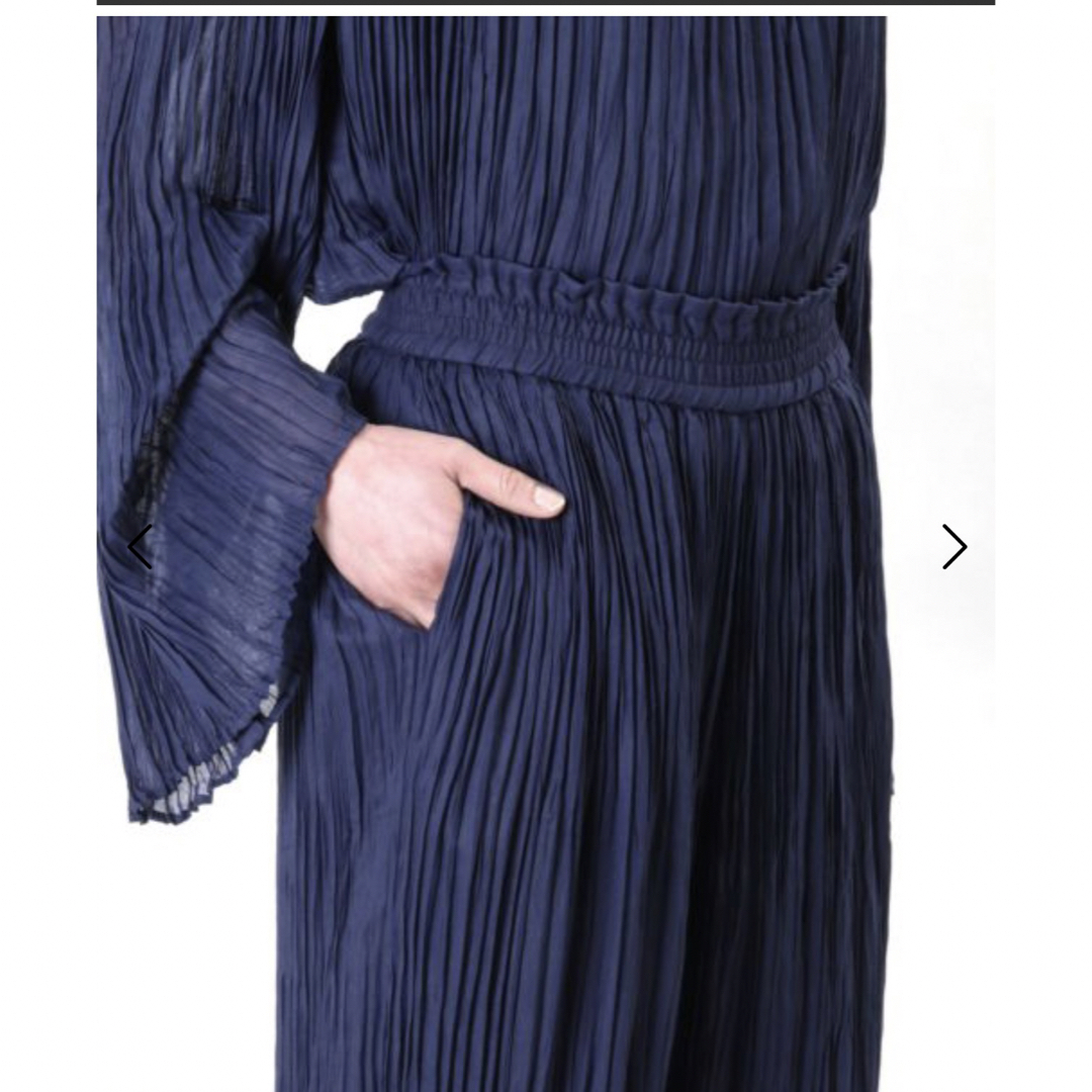 HYKE - ハイク HYKE RANDOM PLEATED PANTS プリーツ パンツの HYKE - ハイク HYKE RANDOM PLEATED PANTS プリーツ パンツの