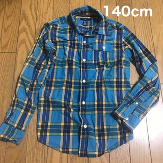 ギャップ(GAP)のGAP チェック柄シャツ　140cm(ブラウス)