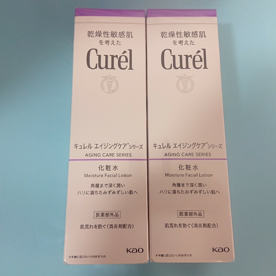 キュレル エイジングケア 化粧水 140ml ×2本 コスメ/美容のスキンケア/基礎化粧品(化粧水/ローション)の商品写真