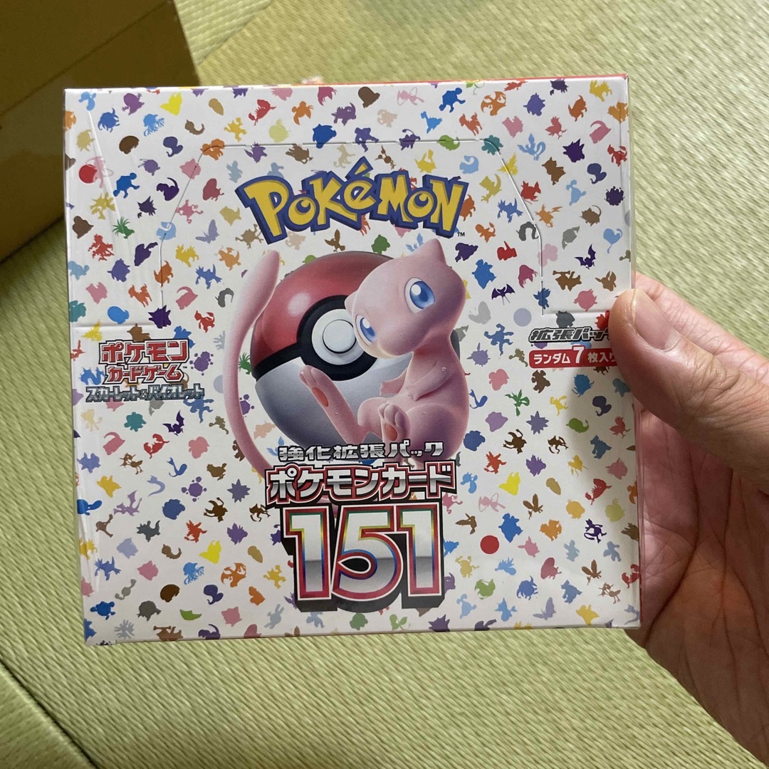 ポケモンカード151BOXシュリンク付き 2