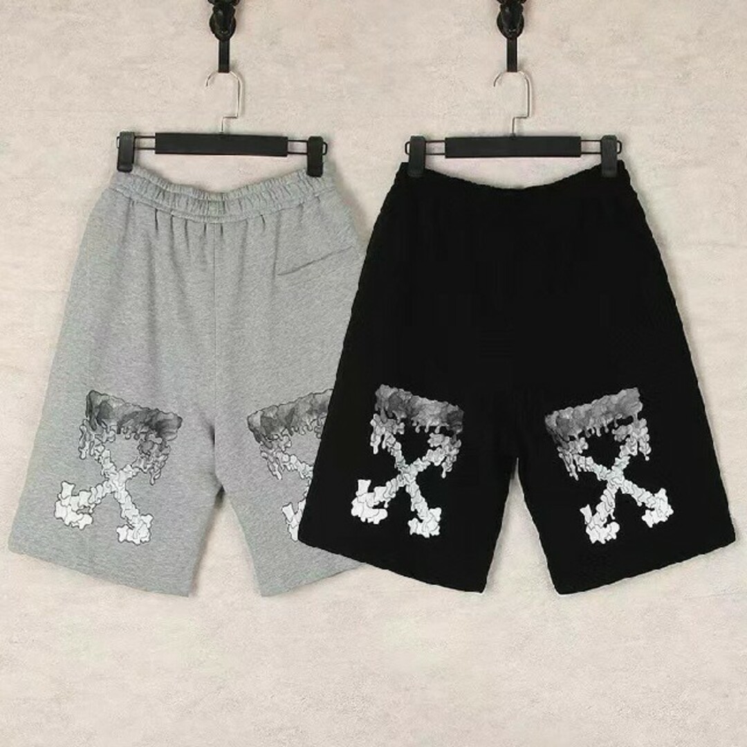 off-white️オフホワイトショートパンツ 男女兼用