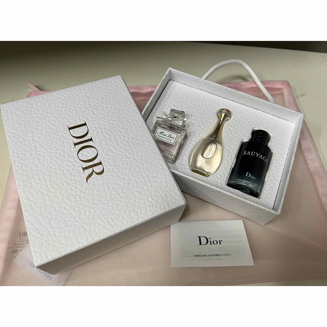 Dior ディオール　LES PARFUMS ミニサイズ　フレグランスセット