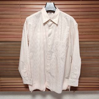 ユニクロ(UNIQLO)のUNIQLO U オーバーサイズ ストライプシャツ L(シャツ)