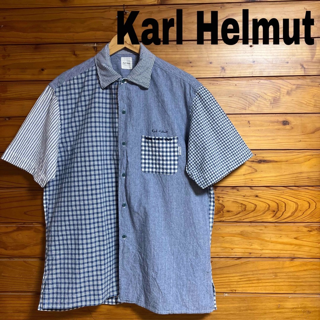 Karl Helmut アシンメトリー　シャツ