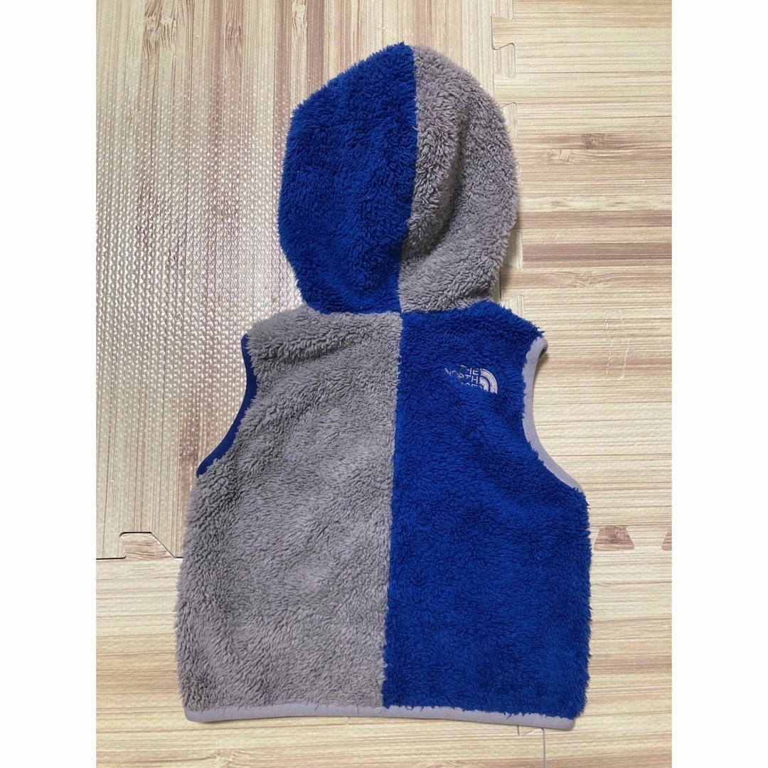 THE NORTH FACE(ザノースフェイス)のノースフェイス　ボアベスト　バイカラー　フリース キッズ/ベビー/マタニティのキッズ服男の子用(90cm~)(ジャケット/上着)の商品写真