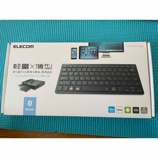 エレコム(ELECOM)のワイヤレスキーボード 無線　Bluetooth ELECOM(PC周辺機器)