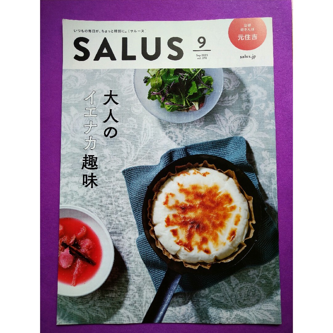 salus(サルース)の【新品】SALUS 東急沿線情報誌 2023年9月号 エンタメ/ホビーの雑誌(ニュース/総合)の商品写真