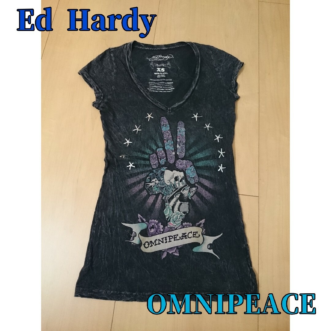 超希少】Ed Hardy×OMNIPEACE コラボTシャツ - Tシャツ(半袖/袖なし)
